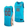 custom fsu seminoles 2022 23alternate basketball replicaturquoise jersey scaled