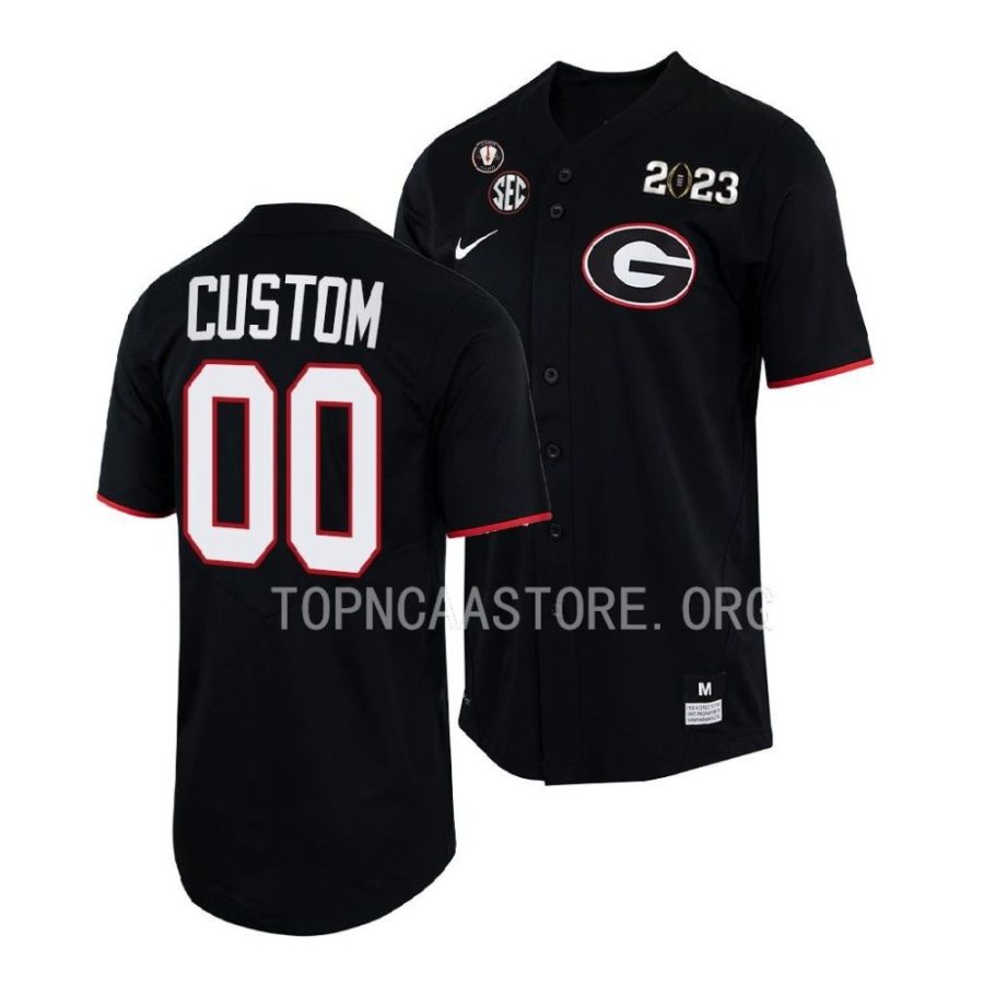 custom georgia bulldogs 2022 national champions menbaseball shirt jersey scaled