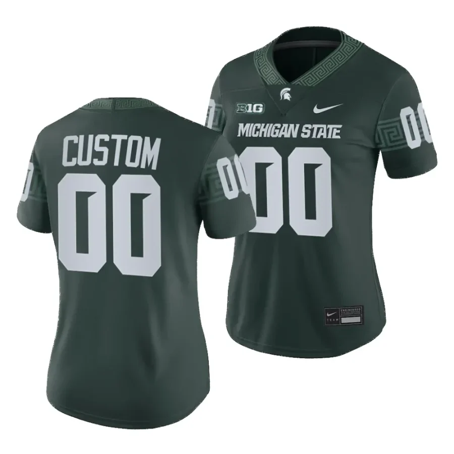 custom green college football womengame jersey scaled