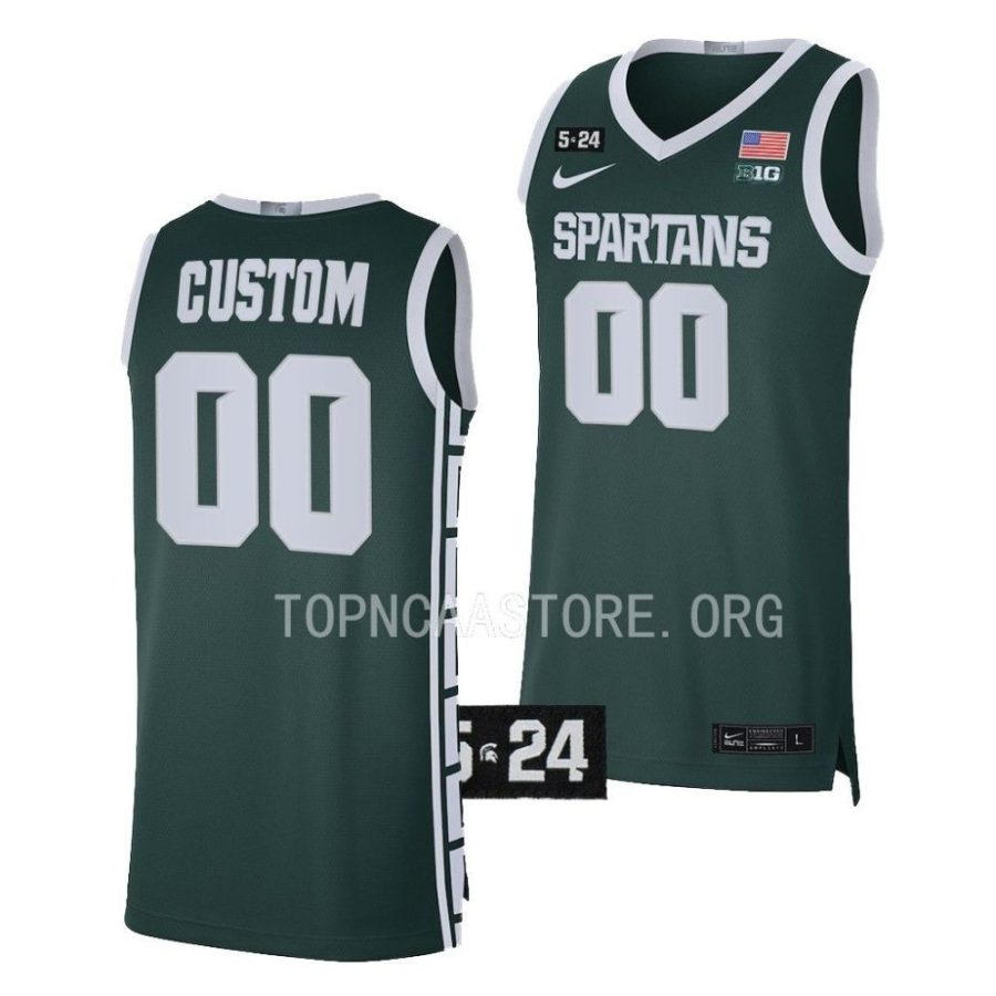 custom green limited basketball jersey scaled