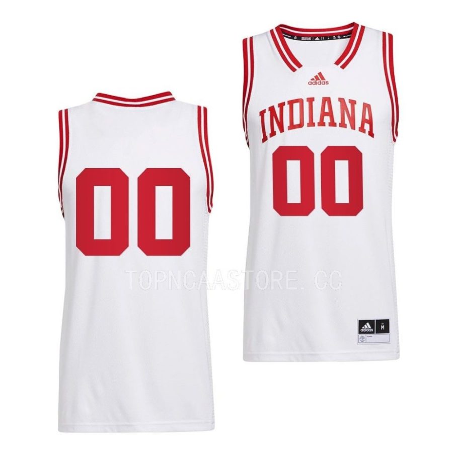 custom indiana hoosiers 2022 23swingman basketball white jersey scaled