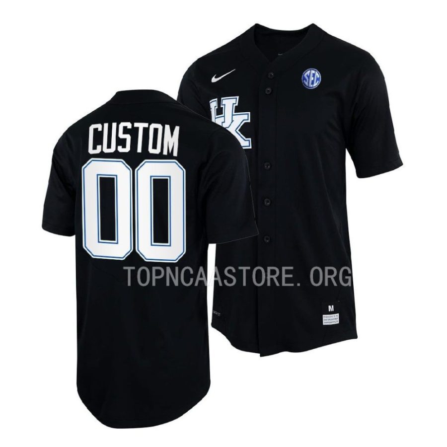 custom kentucky wildcats baseball shirt menfull button jersey scaled