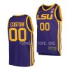 custom lsu tigers 2022 23college basketball replicapurple jersey scaled
