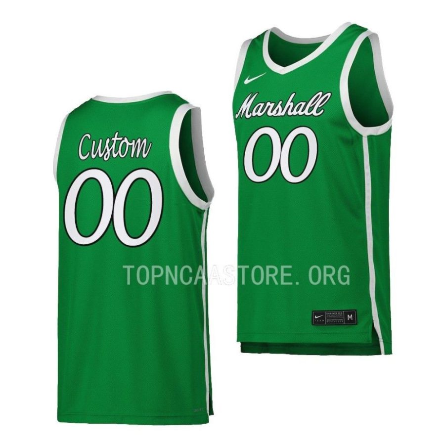 custom marshall thundering herd replica basketball jersey scaled