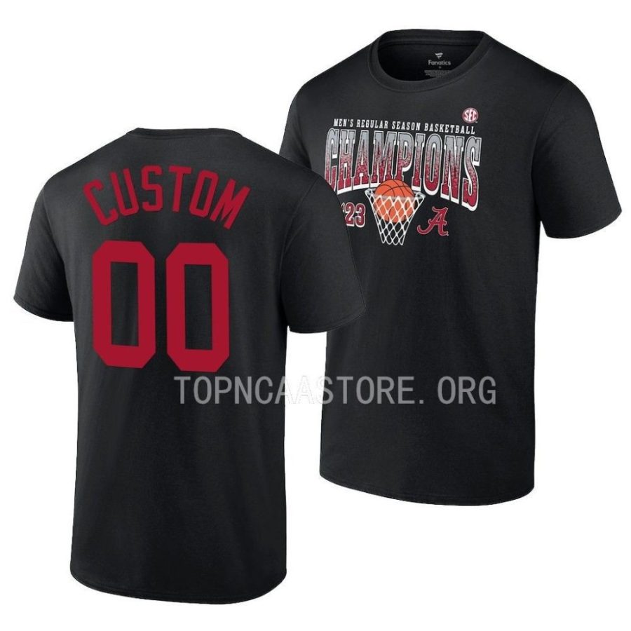 custom mens basketball 2023 sec regular season champs black t shirts scaled