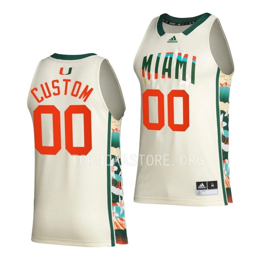 custom miami hurricanes bhe basketball honoring black excellence jersey scaled