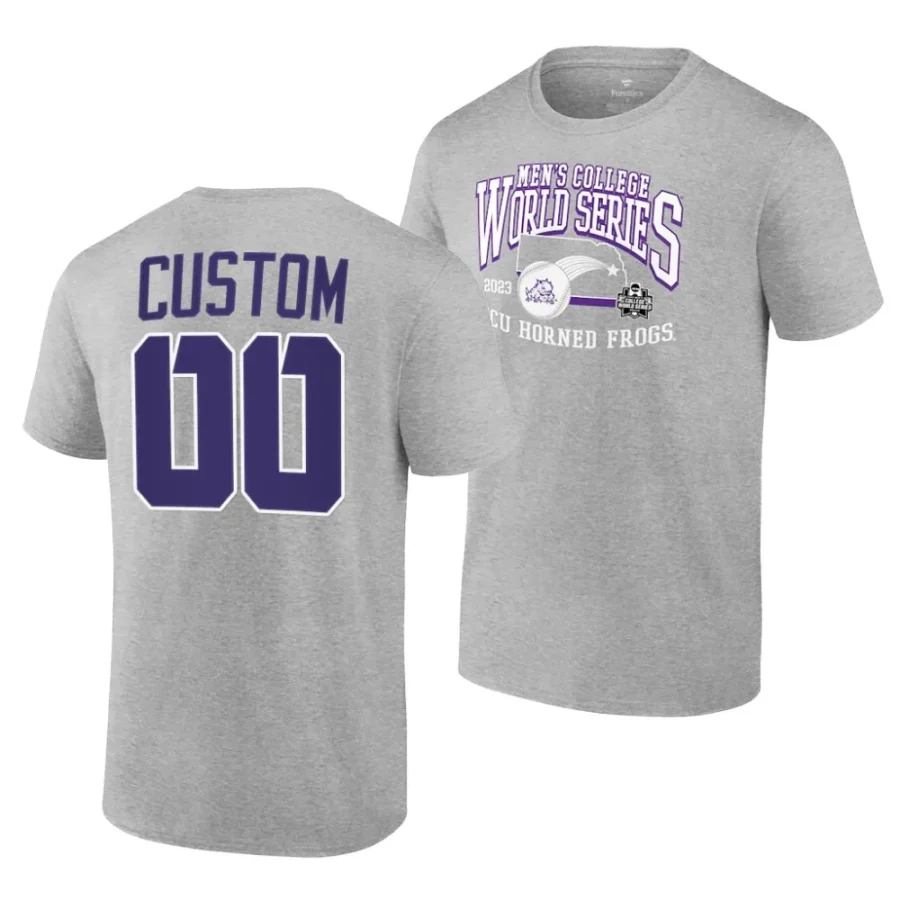 custom ncaa baseball 2023 college world series heather gray t shirts scaled