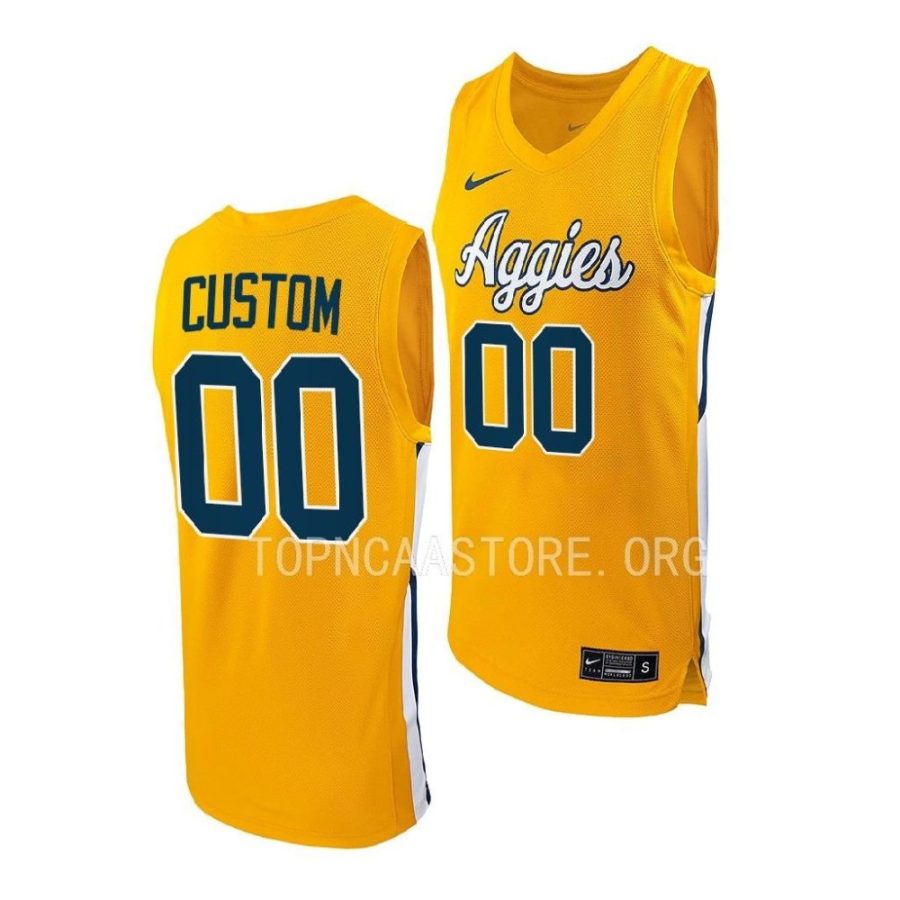 custom north carolina at aggies college basketball jersey scaled