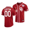 custom oklahoma sooners 125th baseball season menfull button jersey scaled