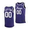 custom orchid college basketball tcu horned frogs jersey scaled
