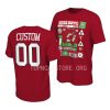 custom red 2023 rose bowl illustrated t shirt scaled