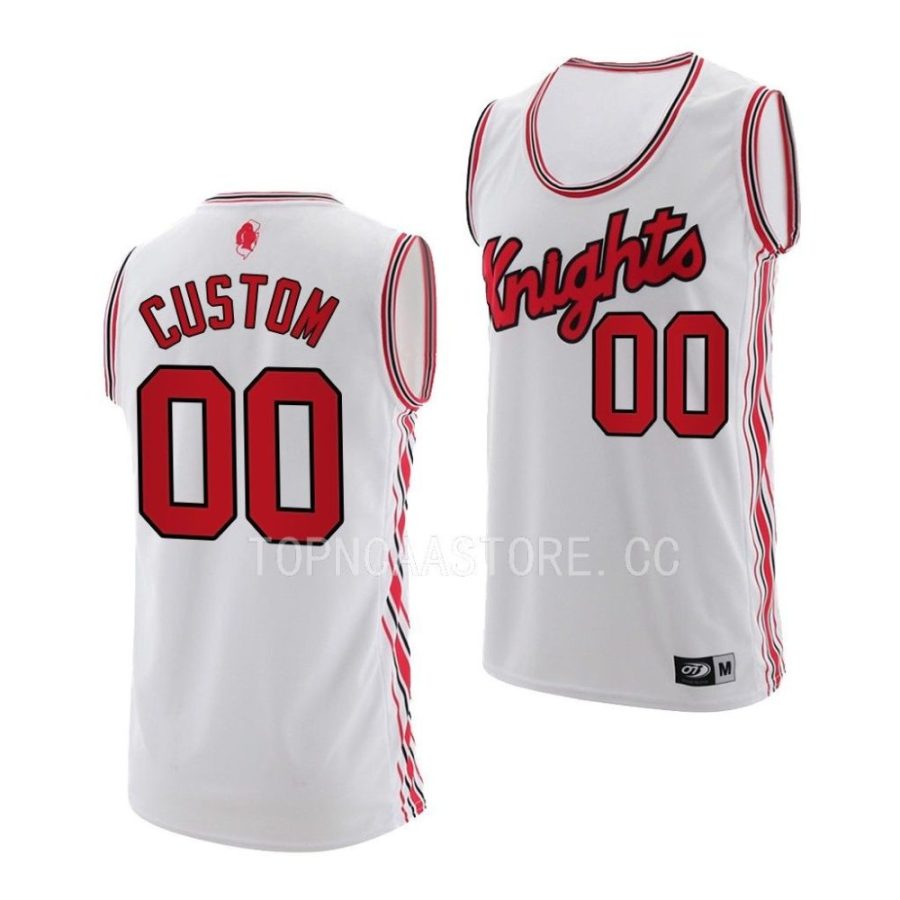 custom rutgers scarlet knights 2022 23retro basketball white jersey scaled