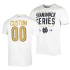 custom sideline 2022 shamrock series white shirt scaled