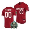 custom stanford cardinal 2022 college world series menbaseball jersey scaled