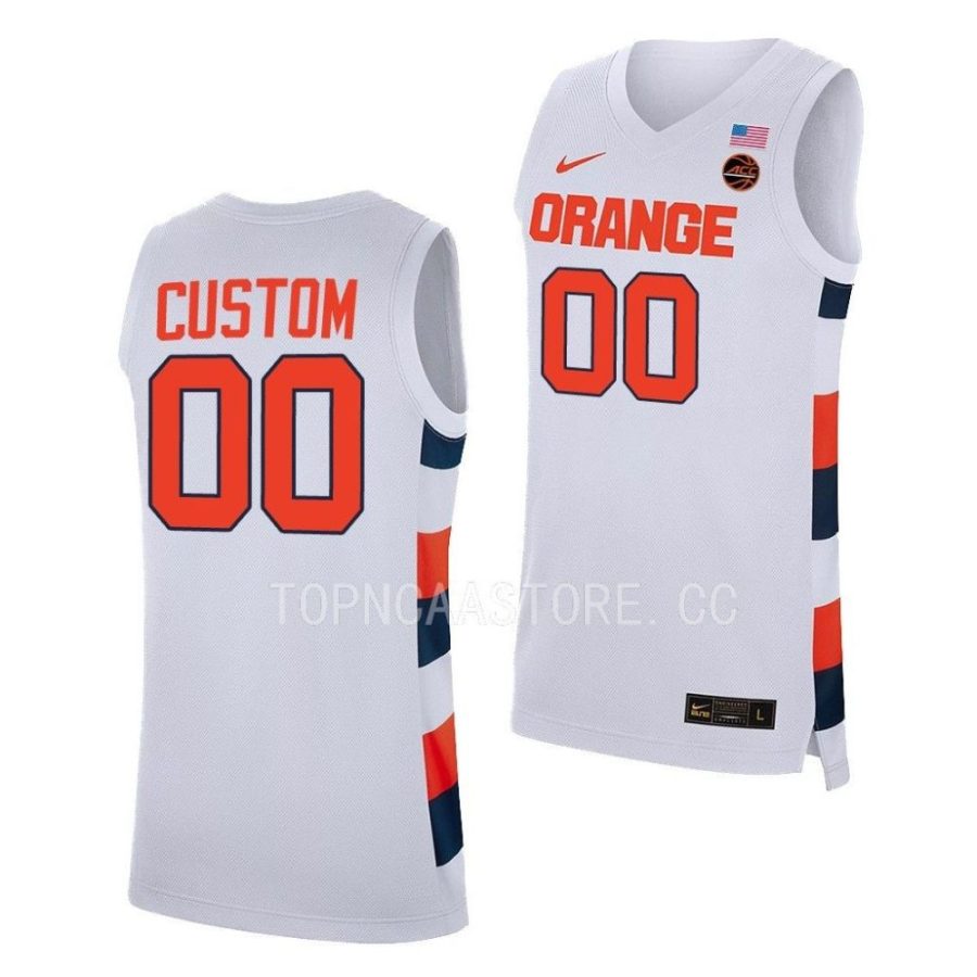 custom syracuse orange college basketball 2022 23 replica jersey scaled