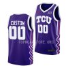 custom tcu horned frogs away basketball 2022 23 jersey scaled