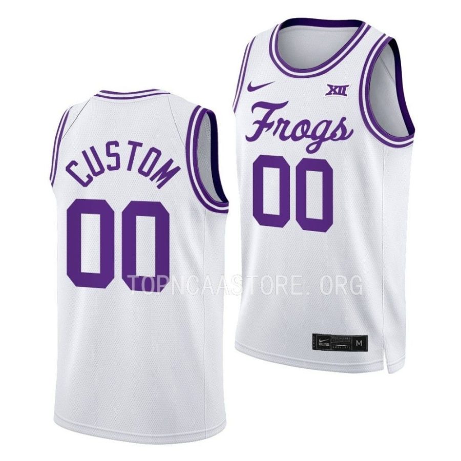 custom tcu horned frogs classic basketball 2022 23 jersey scaled