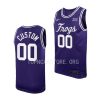 custom tcu horned frogs ncaa basketball replica jersey scaled