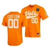 custom tennessee volunteers orange2023 ncaa baseball college world series menomaha 8 jersey scaled