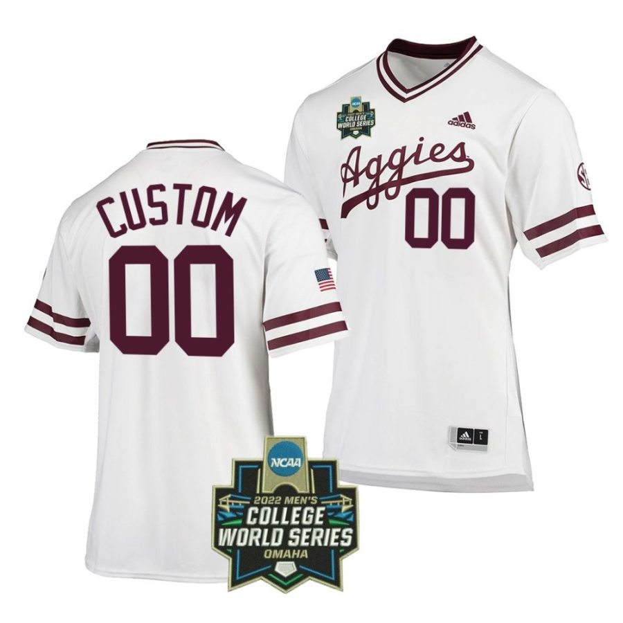 custom texas a&m aggies 2022 college world series mensec baseball jersey scaled