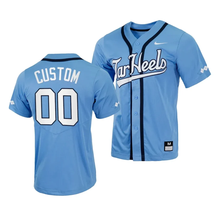 custom unc tar heels 2023replica baseball menfull button jersey scaled