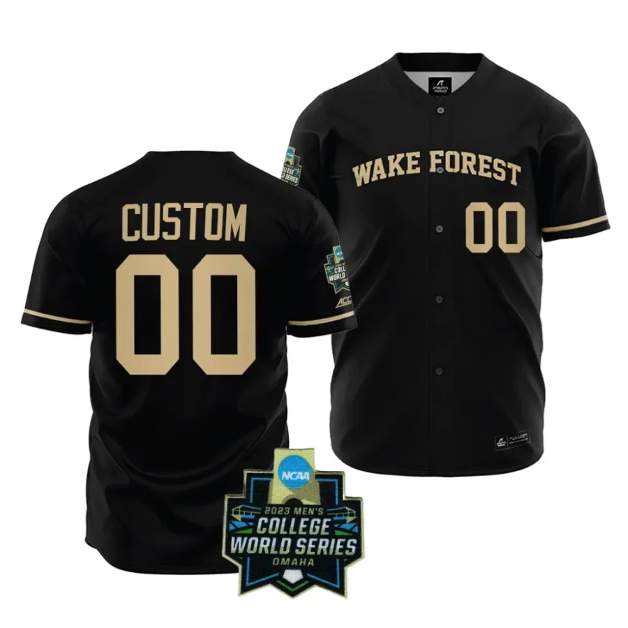 custom wake forest demon deacons blackncaa 2023 college world series menbaseball jersey scaled