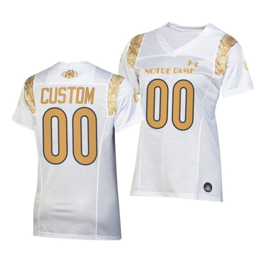 custom white 2022 shamrock series women jersey scaled