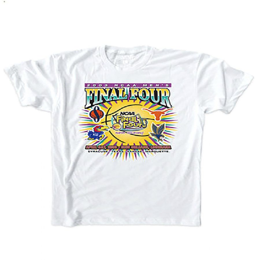 custom white 2023 ncaa final fourvintage kansas jayhawks men shirt