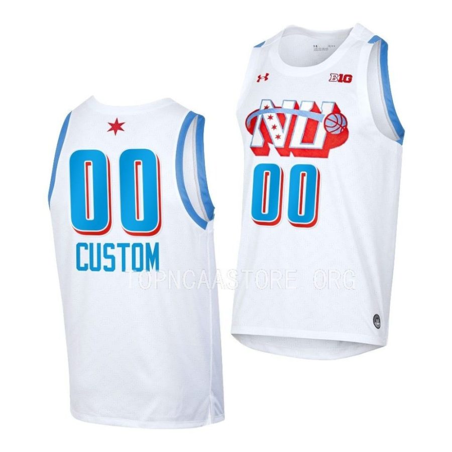 custom white chicago's own northwestern wildcatsby the players jersey scaled