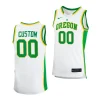 custom white college basketball 2023 24 jersey scaled