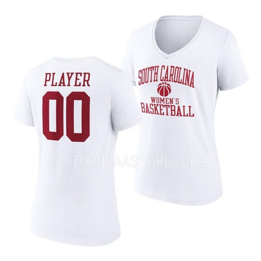 custom white women's basketball gameday tradition t shirt scaled