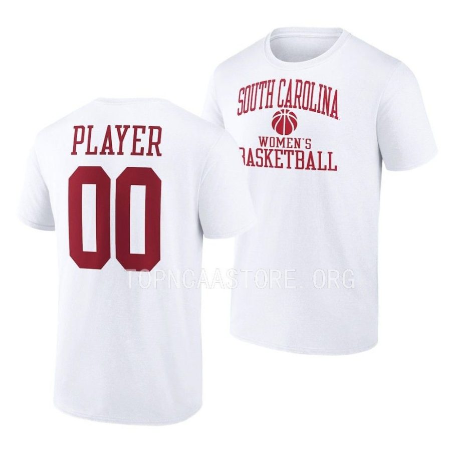 custom white women's basketball nil gameday tradition t shirt scaled