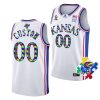 custom white world autism awareness day kansas jayhawksspecial jersey scaled