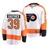 cutter gauthier flyers 2022 nhl draft white away men jersey scaled