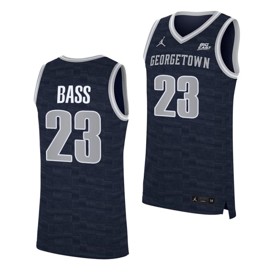 d'ante bass georgetown hoyas college basketball 2022 23 jersey scaled