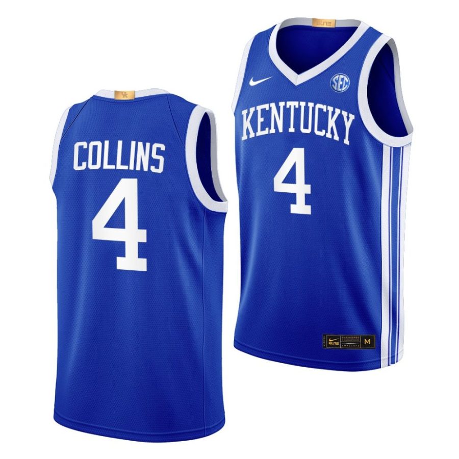 daimion collins kentucky wildcats 2022 23away elite basketballblue jersey scaled