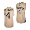 daivien williamson gold retro basketball jersey scaled