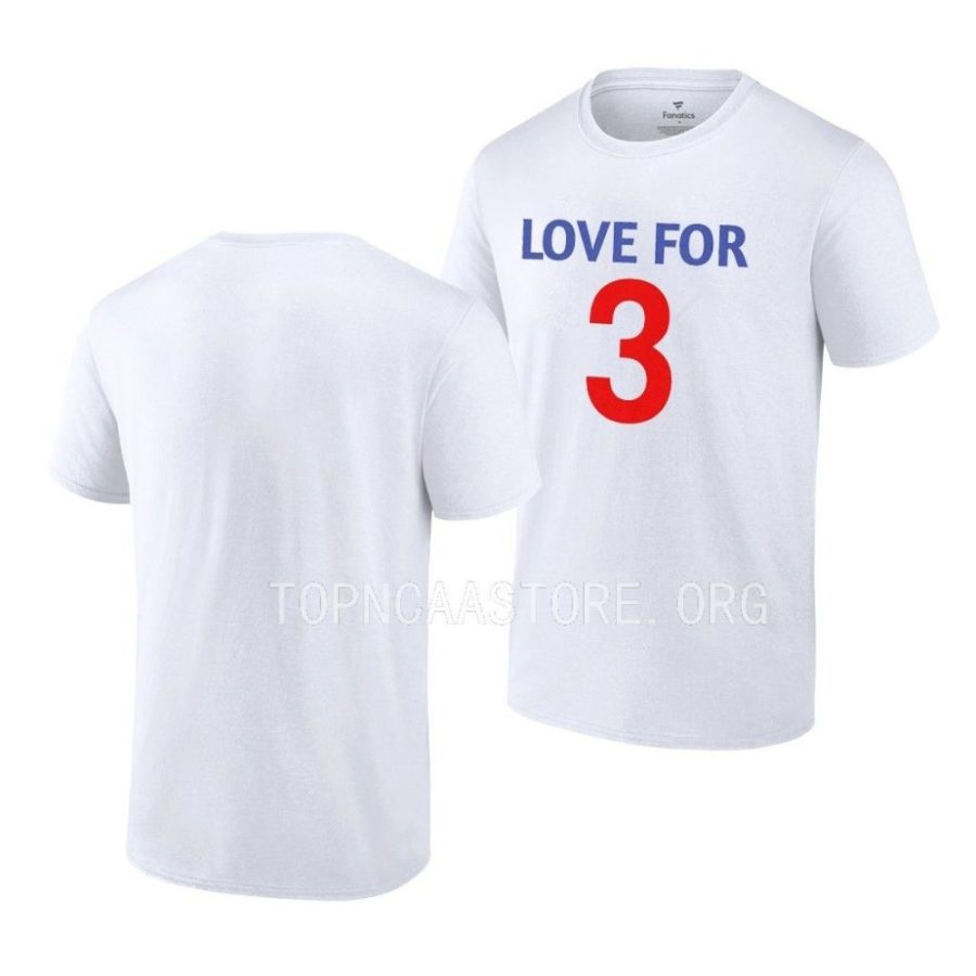 damar hamlin white love for 3for damar pitt panthers men shirt scaled