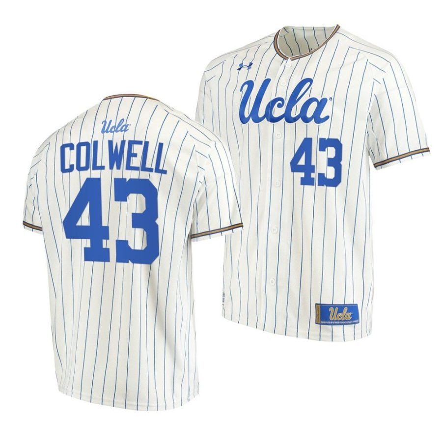 daniel colwell ucla bruins 2022college baseball menstripes jersey scaled