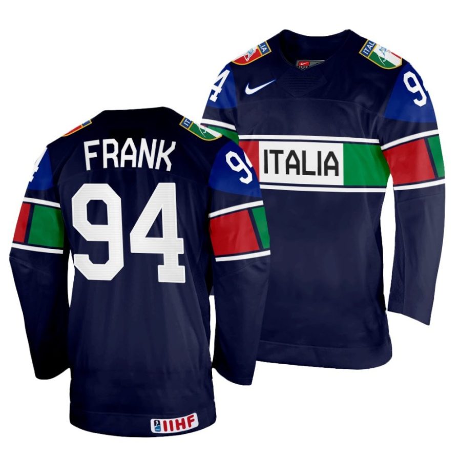 daniel frank away 2022 iihf world championship navy jersey scaled