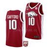 daniel gafford red 100 season arkansas razorbackscollege basketball jersey scaled