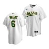 daniel susac athletics home 2022 mlb draft replica white jersey scaled