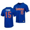 danny young florida gators college baseball menfull button jersey scaled