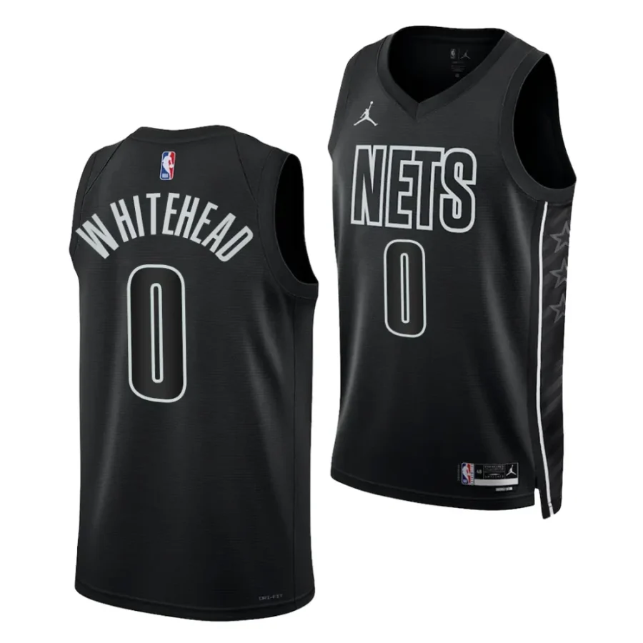 dariq whitehead nets 2023 nba draft black statement edition men jersey scaled