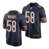 darnell wright chicago bears 2023 nfl draft game men navy jersey scaled