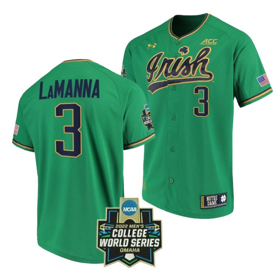 david lamanna notre dame fighting irish 2022 college world series menbaseball jersey 0 scaled