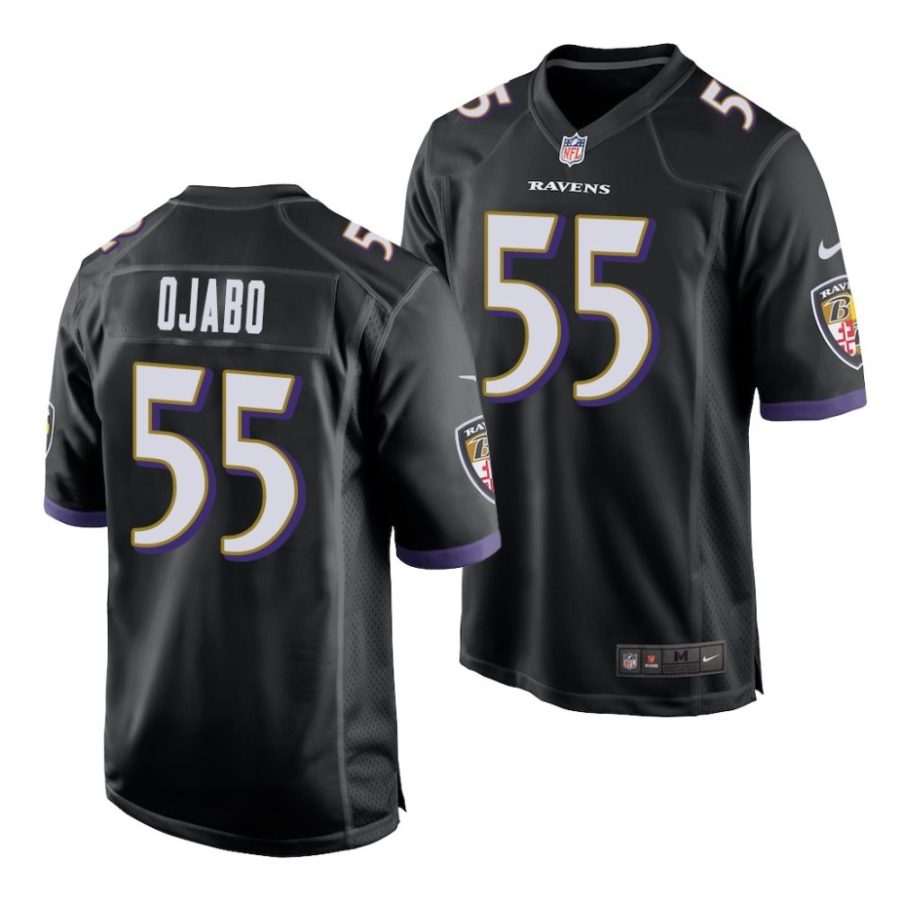 david ojabo baltimore ravens 2022 nfl draft game men black jersey scaled