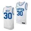 david west xavier musketeers college basketball throwback jersey scaled