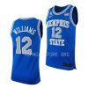 deandre williams blue throwback replica basketball jersey scaled