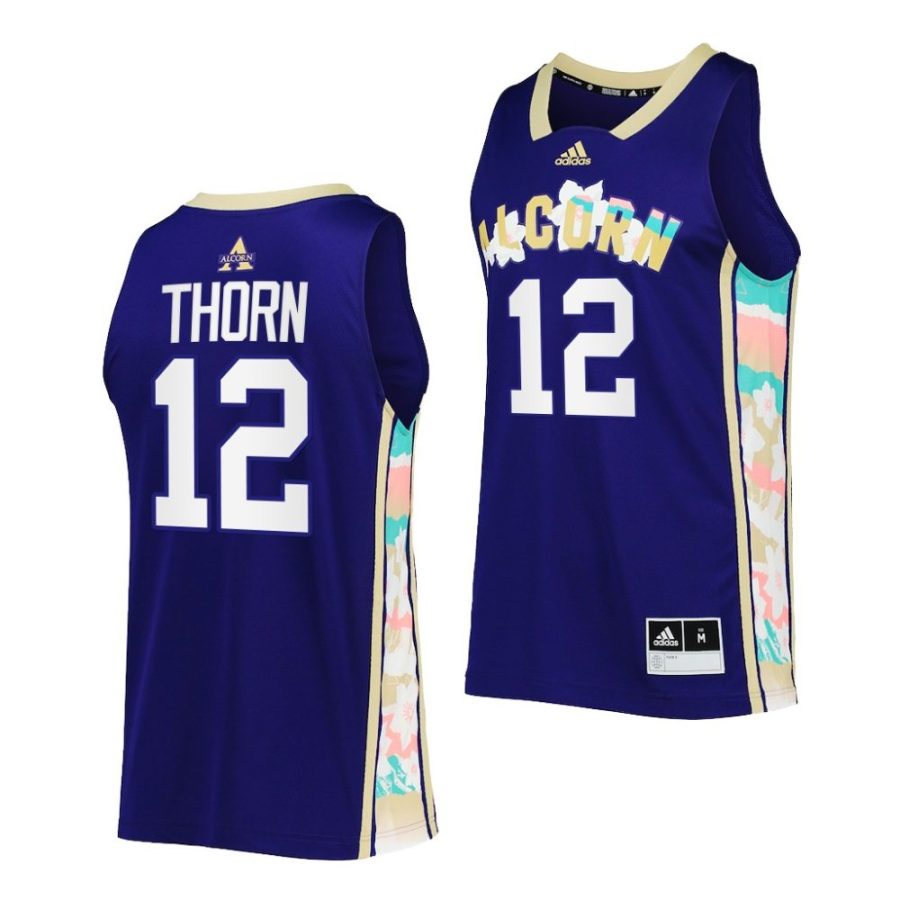 dekedran thorn alcorn state braves honoring black excellence replica basketball jersey scaled